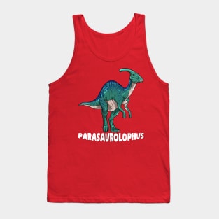 Parasaurolophus Dinosaur Design Tank Top